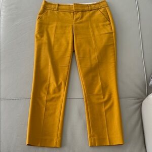 Banana Republic Mustard Yellow Trousers